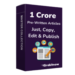 1 Crore Pre-Written Articles Bundle