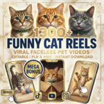 1300+ Funny Cat Reels Bundle