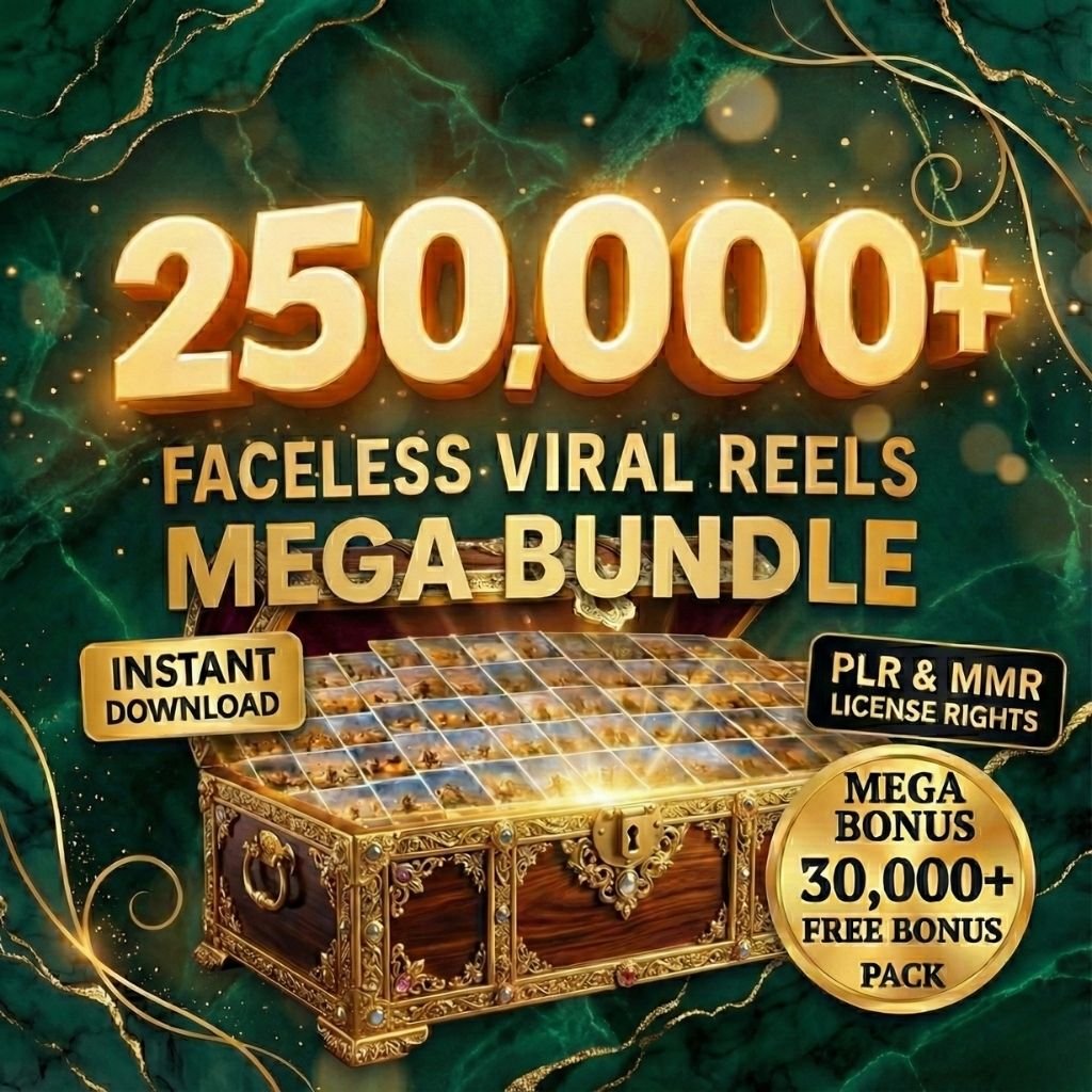 250000 Reels 250,000+ Viral Reels Mega Bundle - Image 1