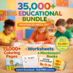Kids Educational Worksheet Bundle: 35,000+ Pages