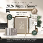 2026 Simple Digital Planner